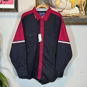 Vintage Two Tone Wrangler Western Wear Shirt NWT